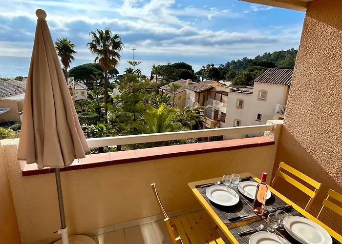 Apartman L'anse De Pramousquier T2 Vue ! Bord De Le Lavandou